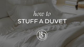 How to Stuff a Duvet Cover [upl. by Rosabel]