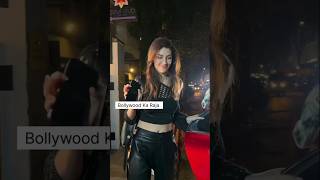 Elnaaz Norouzi black dress look Spotted At Bandra elnaaznorouzi shortsfeed shorts [upl. by Livia133]