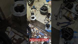 Hero Passion Pro i3s full engine remove Detials Tamilbike automobile bikelover [upl. by Attelliw252]