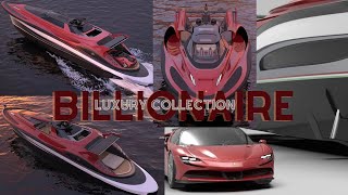 The Ferrari Yacht Gran Turismo Mediterranea 4k Review billionaireluxury [upl. by Dedrick]