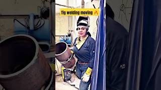 Tig welding Moving ❤️tig mig shorts views sunscribe [upl. by Kristen]