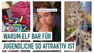 Elf Bar – Das Geschäft mit den Jugendlichen  Die Ratgeber [upl. by Anitnamaid569]