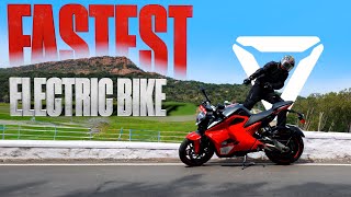 Fastest Electric Bike Ultraviolette F77 Mach 2  0 To 100  Top Speed  Detailed Ride Review [upl. by Akamahs]