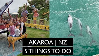 5 Best things to do in Akaroa New Zealand [upl. by Conny483]