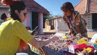 Gujarat Handicrafts Village Tour Kutch Artists at Work [upl. by Flori465]