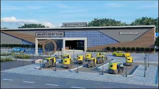 Walkthrough Video of Redevelopment of Samalkot Railway Station Proposed Design [upl. by Winn]