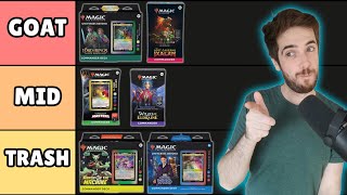 Ranking All Commander Precons from 2023  Magic the Gathering [upl. by Erapsag]