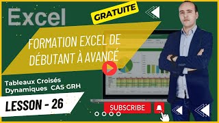 📊 Tableau de Bord Excel pour la Gestion des Ressources Humaines  Cas Pratique RH 🚀 [upl. by Enad114]