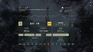 FM DX RMF FM 1016  PL 10kW322km RDS [upl. by Phionna]