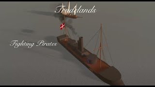 ROBLOX Tradelands Giant Pirate Battle [upl. by Tevlev237]