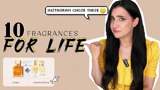 Asking 100s people to choose 1 fragrance for the rest of their life ♾️ TOP 10 NICHE  DESIGNER [upl. by Annaitsirhc419]