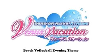 DOAXVV  Beach Volleyball Evening Theme [upl. by Ettenan157]