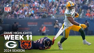 Green Bay Packers vs Chicago Bears Game Highlights  NFL 2024 Season Week 11 [upl. by Martainn25]