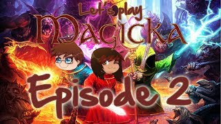 Lets play Magicka  Episode 2 [upl. by Harutak647]