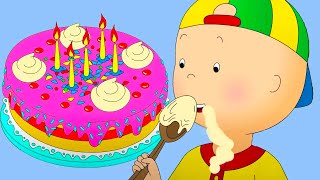 Gâteau danniversaire 🎂  Caillou en Français [upl. by Beauchamp]