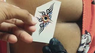 temporary tattoo beutiful 4K 2X  0312024 tattoos [upl. by Lak]