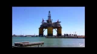 Shell Olympus Offshore Drilling Platform TLP ORIGINAL [upl. by Winfred]