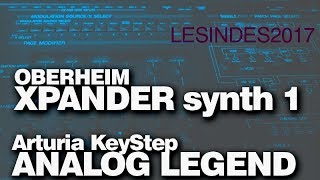 OBERHEIM XPANDER  MATRIX 12  ANALOG LEGEND 1 [upl. by Aisa]