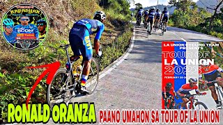 RONALD ORANZAJUNREY NAVARRAJOSHUA PASCUAL PAANO SILA UMAHON SA TOUR OF LA UNION [upl. by Neleh303]