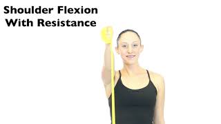 Shoulder Flexion With Resistance [upl. by Odnalref]