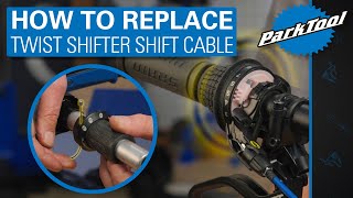 How to Replace Twist Shifter Shift Cable [upl. by Terrijo]