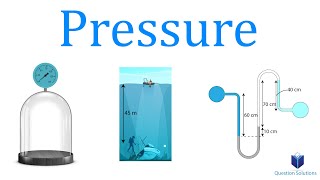 Pressure  Thermodynamics  Solved examples [upl. by Namyw]