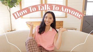 How To Talk To Anyone  small talk social anxiety conversation tips [upl. by Odnumyer]