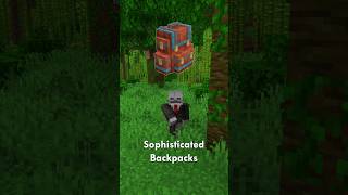 Mini Mod Reviews  Sophisticated Backpacks minecraft mod [upl. by Huntley]