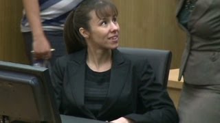 Courtroom reaction when Jodi Arias verdict was read [upl. by Akerahs]