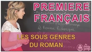 Les sous genres du roman  Français Première  Les Bons Profs [upl. by Ahgiel]