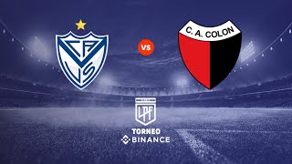 Vélez Sarsfield 31 Colón  Resumen  CopaLPF  Fecha 14 [upl. by Aynekal]