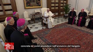 Monsignor Boccardo racconta ludienza con Papa Francesco 18 Marzo 2024 [upl. by Una]