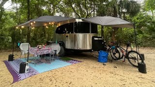 Dual MoonShade Setup on Airstream Basecamp [upl. by Novah]