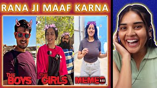 Dank Indian Memes REACTION  Indian Memes  Indian Memes Compilation  Guri Bolte  Neha M [upl. by Tnairb]