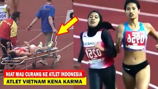 Bikin Terharu Niatnya Mau Menjatuhin Atlet INDONESIA Atlet Vietnam Kena Karma [upl. by Oal]