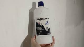 Shampoo Clorexidina World Veterinária [upl. by Tanhya968]