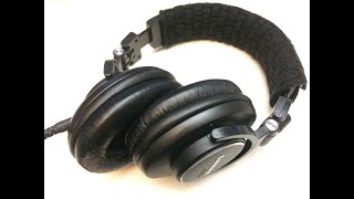 How To Replace headband from broken Shure 840 headphones [upl. by Johnath]