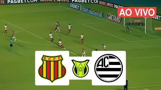 Sampaio Corrêa x Athletic ao vivo com imagens saiba como assistir [upl. by Arlena]