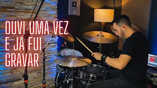 Nível Raso  Rodolfo Abrantes  JC Batera DRUM COVER [upl. by Swanhilda]