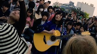 Sayuris street performance at Shinjuku Station 20170519 [upl. by Ahsemit]