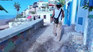 COASTAL WALK FROM TAMRAGHT TO TAGHAZOUT MOROCCO [upl. by Lavena]