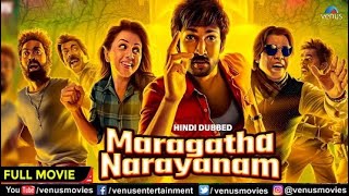 Maragatha Naanayam  Hindi Dubbed Full Movie  Aadhi Pinisetty Nikki Galrani  Hindi Comedy Movies [upl. by Norag]