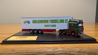 Oxford Diecast Haulage Company refrigerator Kinlochbervie Fishselling Co Scotland review 🏴󠁧󠁢󠁳󠁣󠁴󠁿 [upl. by Leidag]