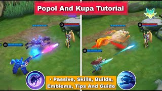 How To Use Popol and Kupa Mobile Legends  Advance Tips and Guide [upl. by Anaizit309]