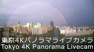 Tokyo 4K Panorama Livecam 東京4Kパノラマライブカメラ [upl. by Reinald]