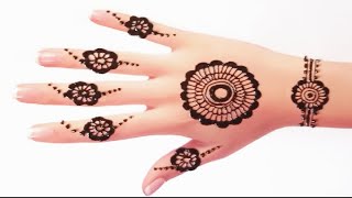 Arabic Mehndi DesignHenna DesignFloral Mehndi DesignStylish Mehndi DesignMehndi [upl. by Fulks957]