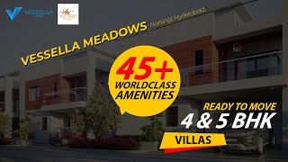 Vessella Meadows Narsingi Hyderabad  Official Walkthrough ᴴᴰ  FOR OFFERS 91 9019000400 [upl. by Nnylg422]