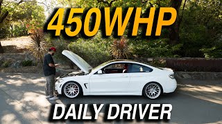 MONSTER 450WHP BMW 440i REVIEW B58 Sound Clips [upl. by Neffets]