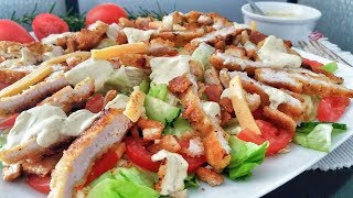 Salade César au poulet [upl. by Allit882]