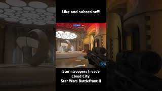 Stormtroopers Invade Cloud City starwars battlefront2 starwarsbattlefront2 gaming stormtrooper [upl. by Niltak]